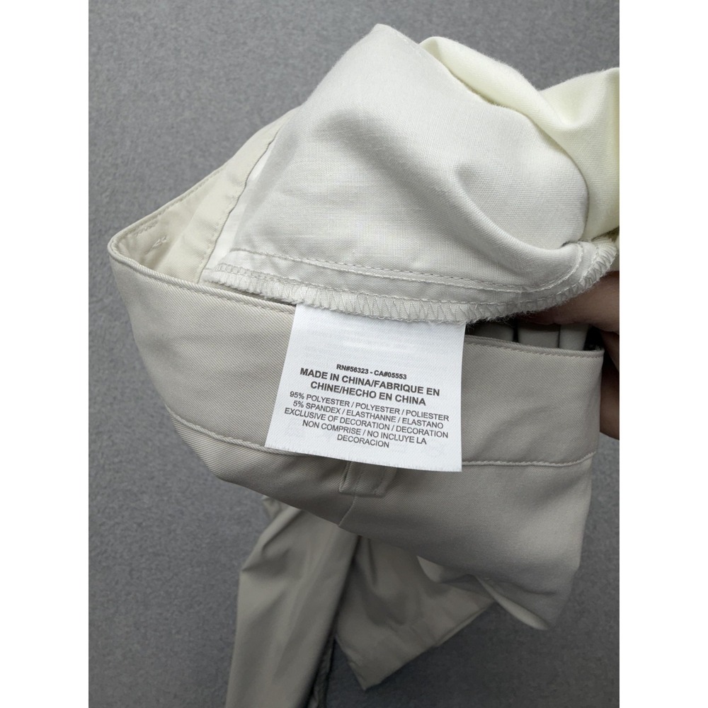 Nike Golf Pants Mens 36x30 Beige Dri-FIT Stretch Chino‎ Khakis Golf Performance - Picture 7 of 10